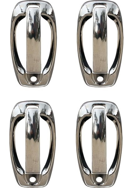 Citroen Nemo Kapı Kolu 4 Kapı 8 Prç Krom (Set) 2008 ve Sonrası