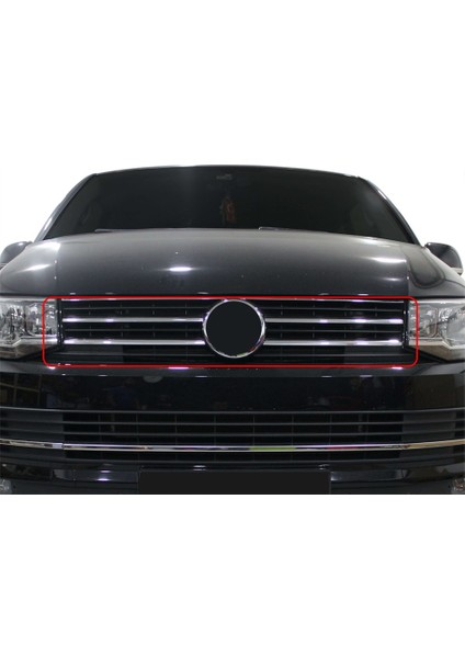 Vw Transporter T6 Ön Panjur Çıtası 4 Prç Krom 2015 ve Sonrası