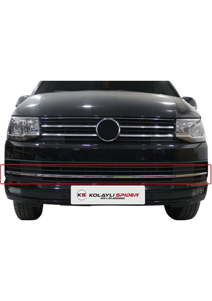 Vw Caravelle T6 Ön Tampon Çıtası 3 Prç 2015 ve Sonrası