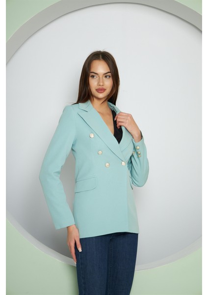 Balmain Ceket Mint Yeşili