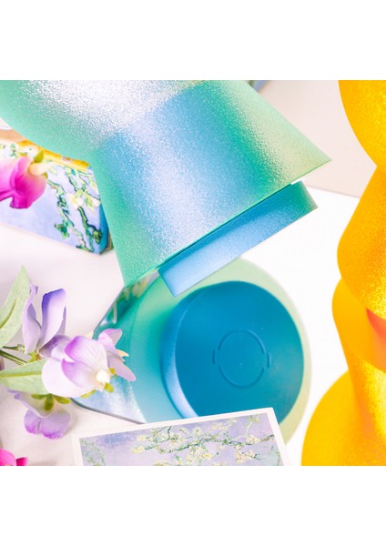 Parotia Şeffaf Vazo - Doğa Dostu Pla Malzeme - Kırılmaya Dayanıklı fiyatları