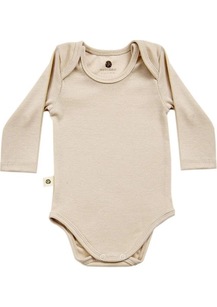 Ravello 3 Parça Unisex Bebek Uzun Kollu Pamuk Bodysuit Takımı Yenidoğan ve Çocuk Hediye Seti