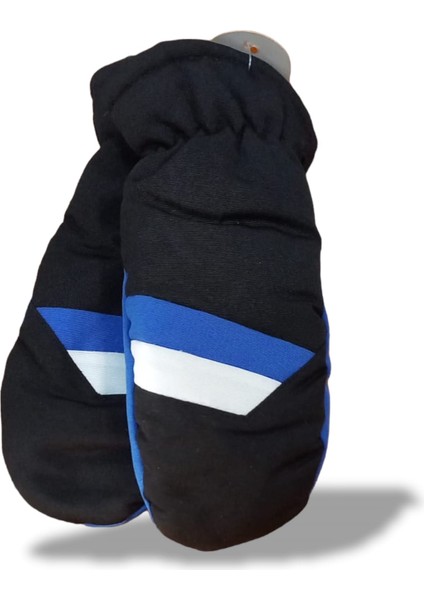 Işnar Çocuk Kayak Eldiveni Siyah 6-8 Yaş