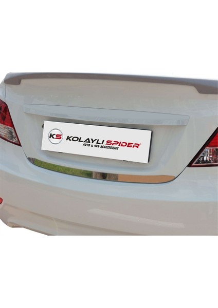 Hyundai Accent Blue Rb Bagaj Alt Çıta Krom 2011 ve Sonrası fiyatları