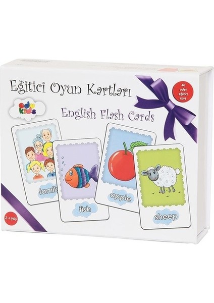 English Flash Cards - Eğitici Oyun Kartları