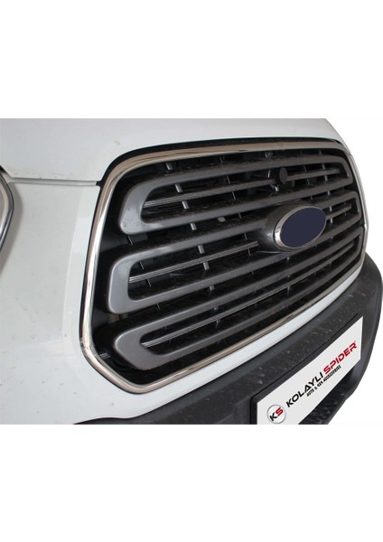 Ford Transit 7 Ön Panjur Çerçevesi 2 Prç Krom 2014 ve Sonrası