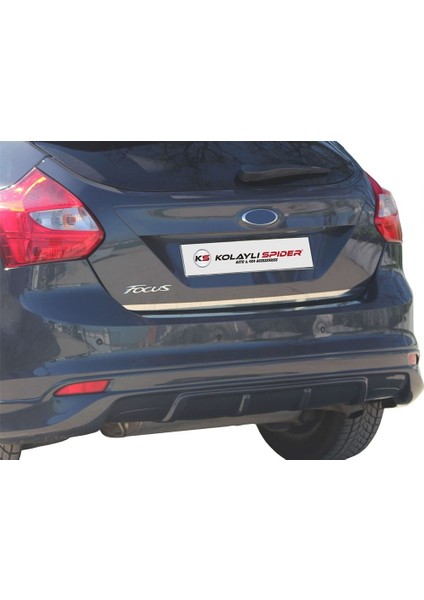 Ford Focus 3 Bagaj Alt Çıta Krom Hb 2011-2014