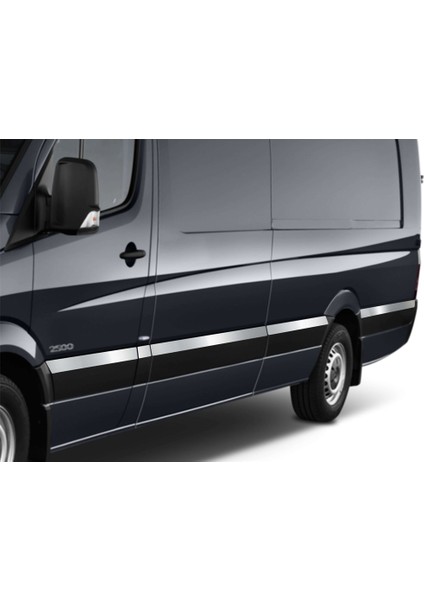Sprinter W906 Ncv3 Yan Kapı Çıtası 10 Prç Krom (K.ş) 2006 ve Sonrası