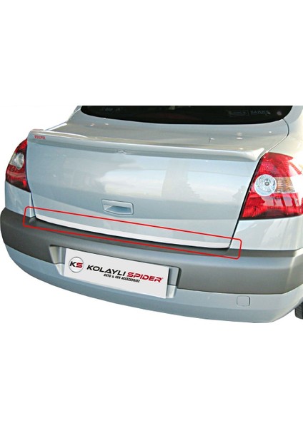 Renault Megane 2 Sd Bagaj Alt Çıtası Krom 2006-2010