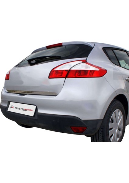 Renault Megane 3 Bagaj Alt Çıta Krom 2008 ve Sonrası
