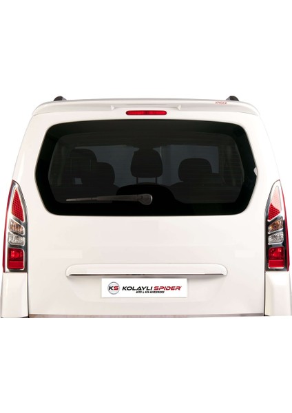Peugeot Tepe Stop Çerçevesi 2 Prç Abs Krom 2012 ve Sonrası