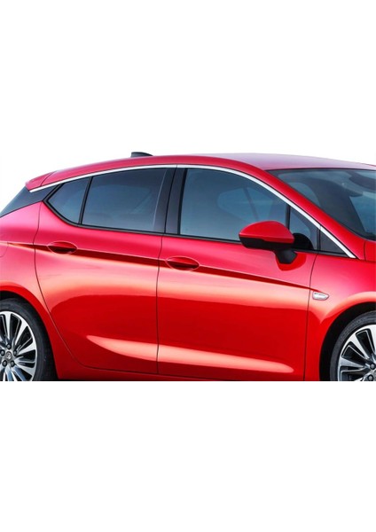 Opel Astra K Cam Üst Çıtası 8 Prç Krom 2015 ve Sonrası