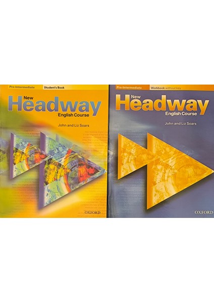 New Headway Pre-Intermediate: Student's Book + Workbook (2 Kitap Set)