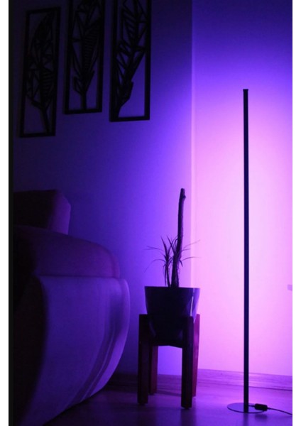 Köşe LED Lambader Rgb Oda Aydınlatma