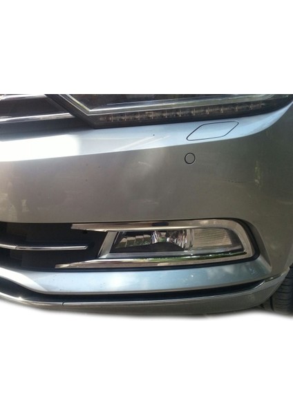 Vw Passat B8 Sis Farı Çerçevesi 2 Prç Krom 2015 ve Sonrası