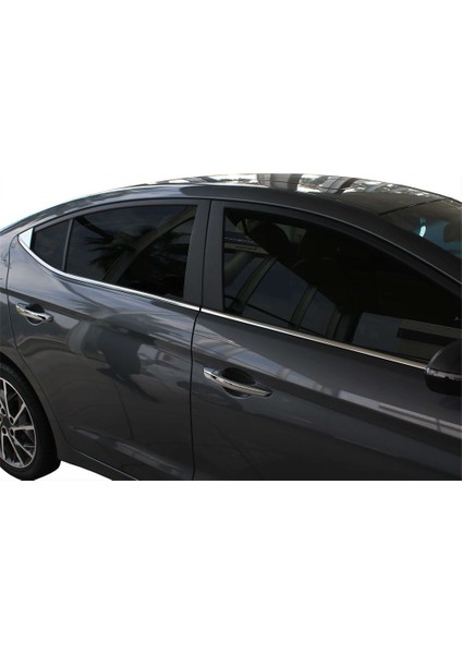Hyundai Elantra 6 Cam Çıtası 6 prç Krom 2016 ve Sonrası