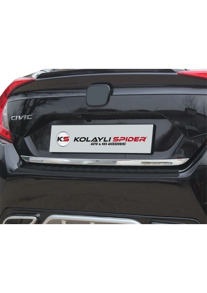 Honda Civic 10 Bagaj Alt Çıta Krom 2016 ve Sonrası fiyatları