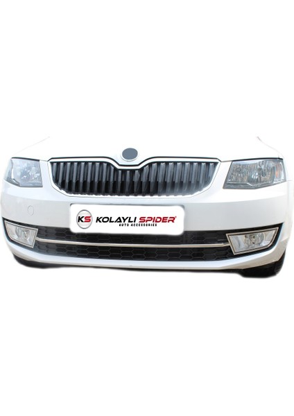 Skoda Octavia A7 Ön Tampon Çıtası krom (Mk.sız Kasa) 2013-2017