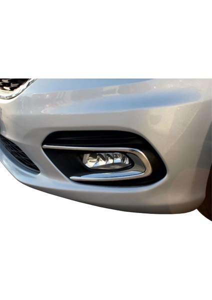 Fiat Egea Sis Farı Çerçevesi 2 Prç Krom 2015 ve Sonrası