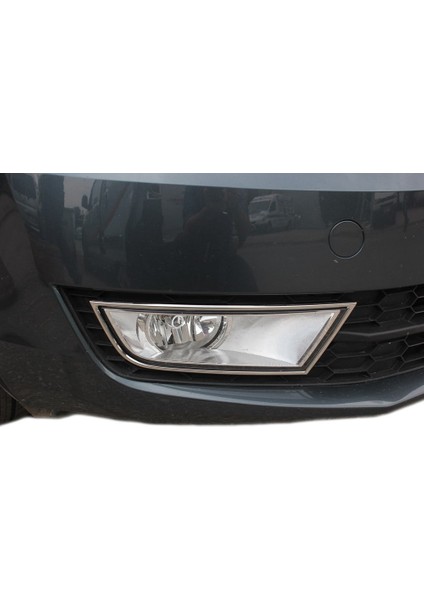 Skoda Octavia A7 Sis Farı Çerçevesi 2 Prç Krom 2013 ve Sonrası