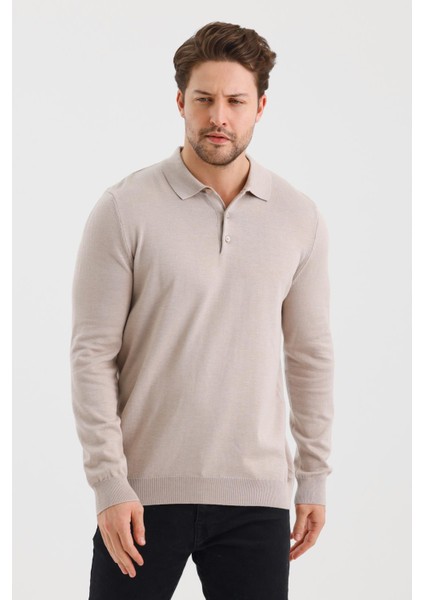 Alexandergardı Düğmeli Polo Yaka Regular Fit Kazak (E24-EZE-36) fiyatları