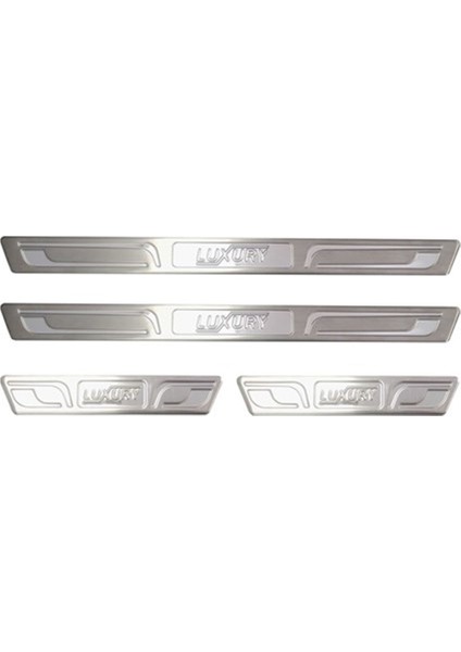 Ford Ranger Luxury Kapı Eşiği 4 Kapı Krom 2016 ve Sonrası
