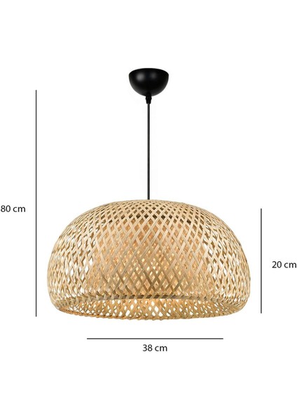 E x clusive Lisbon Hasır Bohem Sarkıt AYD-3565