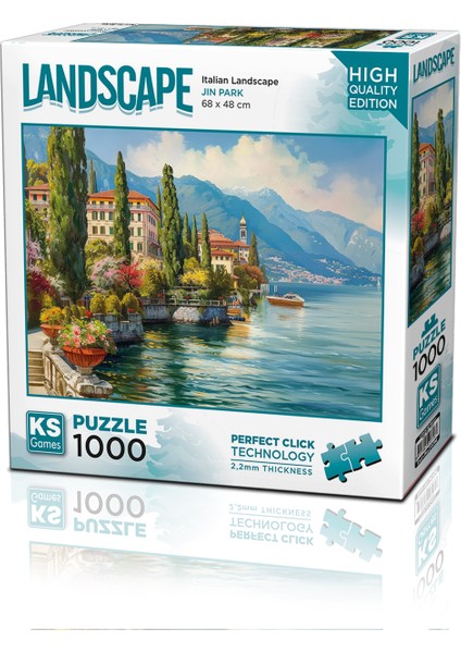 Italian Landscape 1000 Parça Puzzle