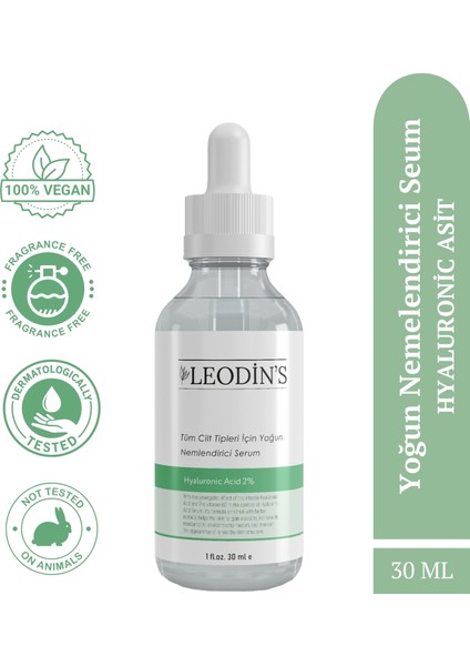 Yoğun Nemlendirici Serum Tüm Cilt Tipleri İçin (Hyaluronic Acid %2 B5 )