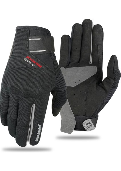 Ones Agaın MG12 Motosiklet Eldiven Dokunmatik Özellikli