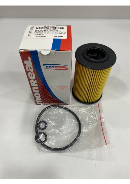 MFN-0060 Yağ Filtresi Era 1.5CRDI(2008SONRASI)-ACCENT Blue 1.6crdı (2011SONRASI)-İ20 1.4crdı (2008SONRASI)-İ30 / Ceed 1.6CRDI(2007SONRASI)-RİO 1.5CRDİ(2006SONRASI)-SOUL 1.6crdi (2009 Sonrası)