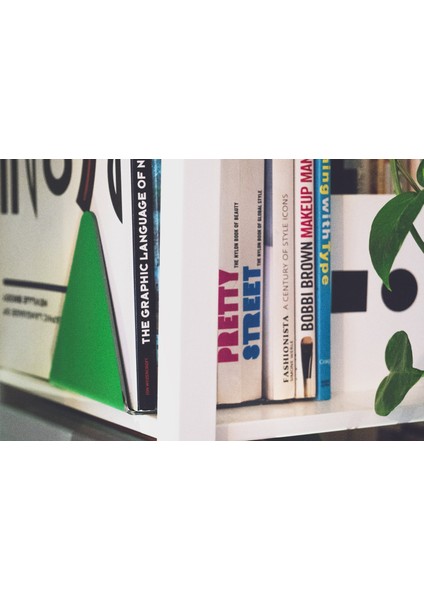 Renkli Geometrik Metal Kitap Tutucu Kitaplık Düzenleyici fiyatları