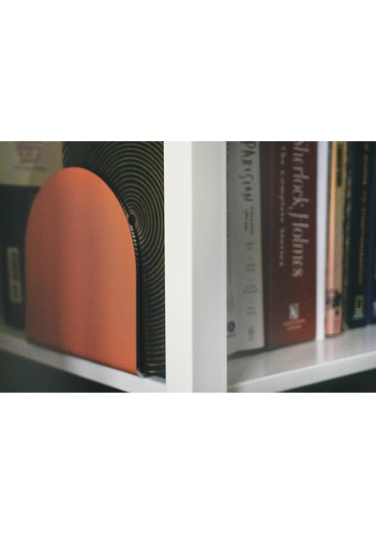Renkli Geometrik Metal Kitap Tutucu Kitaplık Düzenleyici fırsatları