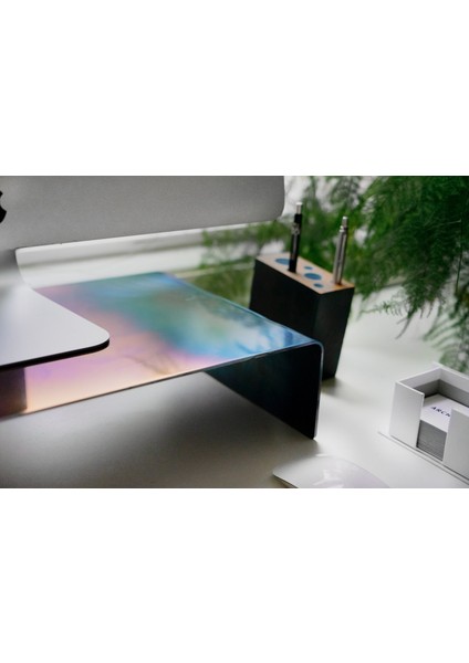 Monitör Yükseltici - Premium Metal Monitör Sehpası - Monitör Desk Shelf