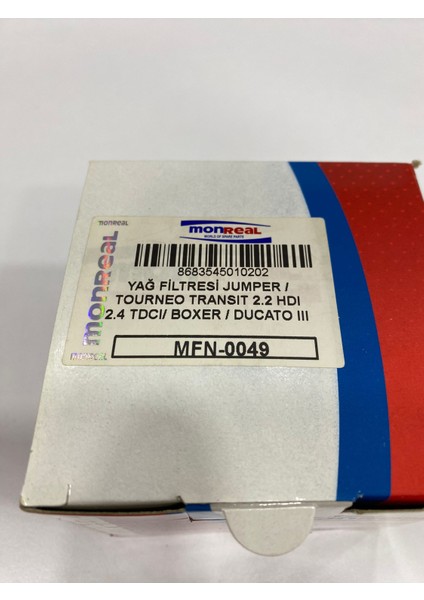 MFN-0049 Yağ Filtresi Jumper / Tourneo Transit 2.2hdı-2.4tdcı / Boxer / Ducato Iıı modelleri