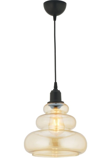 Şeffaf cam sarkıt, dekoratif bal figürü, modern ve şık tasarım, 60x25 cm fiyatları