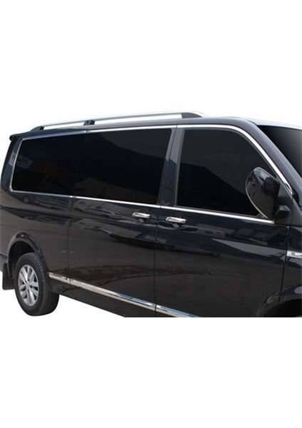 Vw Transporter T6.1 Cam Çerçevesi 14 Prç. Krom (U.ş.) Tek Sürgü 2020 ve Sonrası