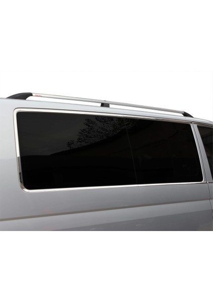 Vw Transporter T5.5 Cam Çerçevesi 14 Prç Krom (K.ş) Tek Sürgü 2010-2014