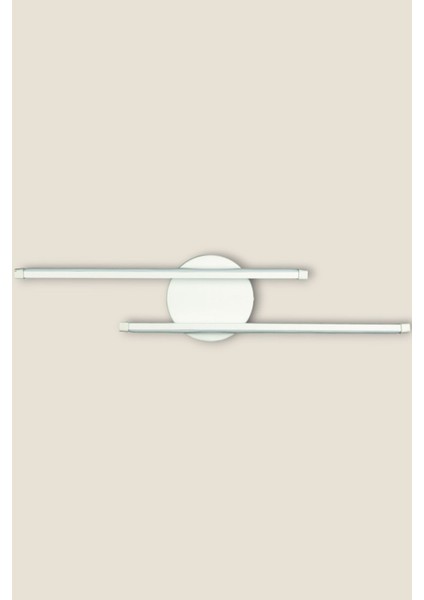 Modern Beyaz LED Aplik, 2'li set, Metal, E14, Banyo, Mutfak, Salon için ideal aydınlatma modelleri