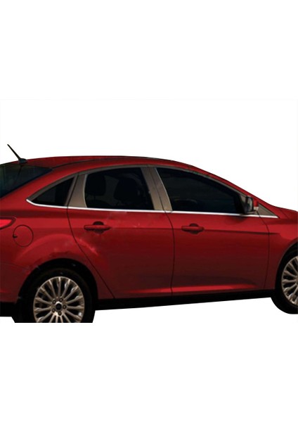 Ford Focus 3 Sd Cam Çıtası 8 Prç. Krom 2011-2014