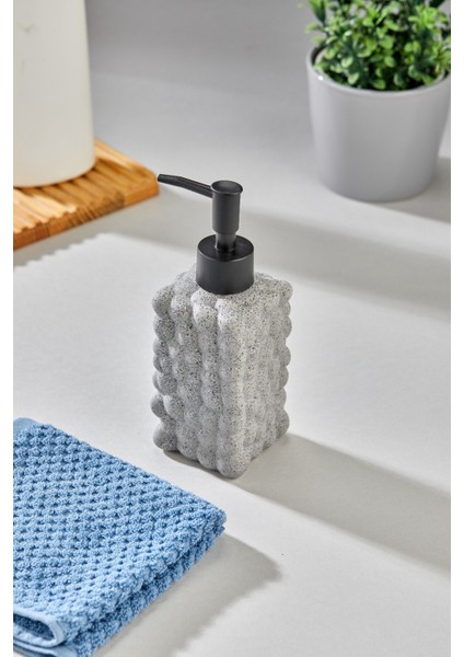 Modern Tasarım Sıvı Sabunluk - Şık ve Dayanıklı (Beton Görünümlü)