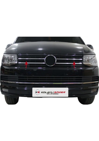 Vw Caravelle T6 Ön Panjur Çıtası 2 Prç 2015 ve Sonrası
