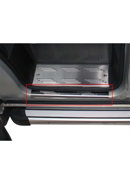 Ford Custom Kapı Eşiği 2 Prc Krom 2018 ve Sonrası