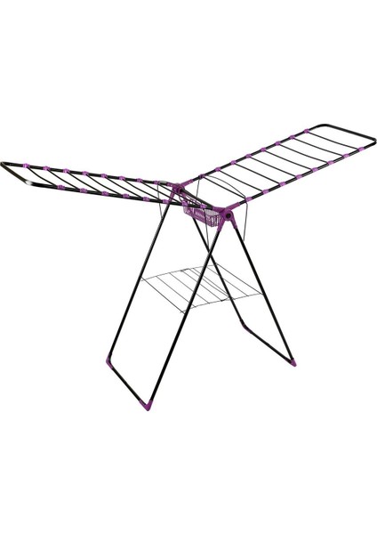 Çamaşır Kurutmalık Askısı Borulu Model 525 Mor
