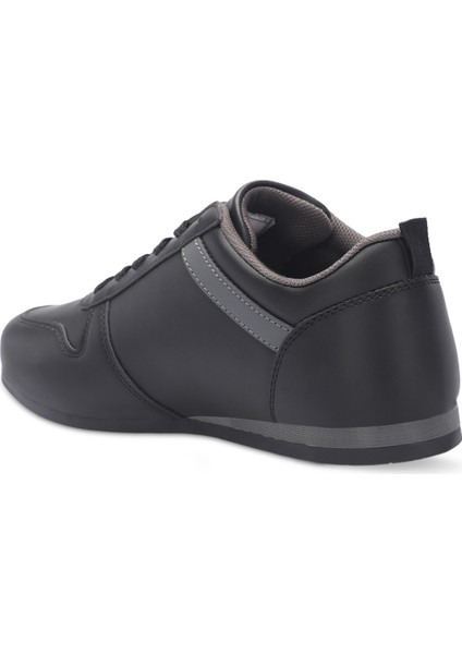 LOTUS I Erkek Sneaker Koşu & Yürüyüş Ayakkabısı Siyah / Koyu Gri
