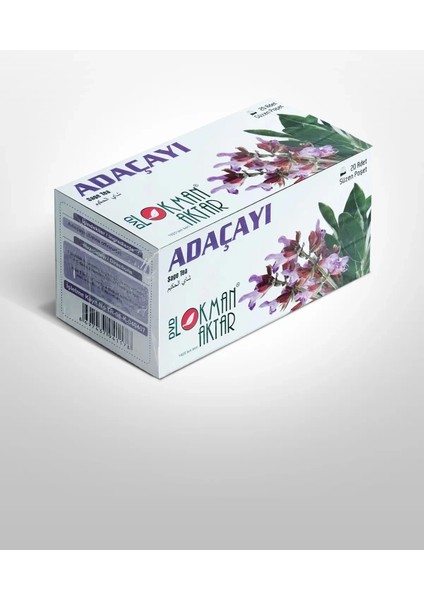 Lokman Aktar Adaçayı 20 'li Süzen Poşet 3lü Set