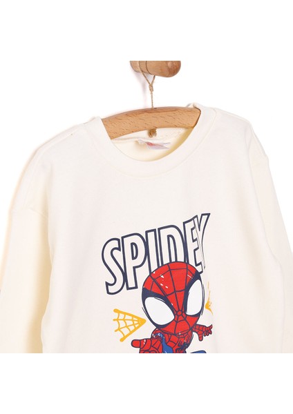 Spiderman - Marvel Spiderman Erkek Sweatshirt Erkek Bebek