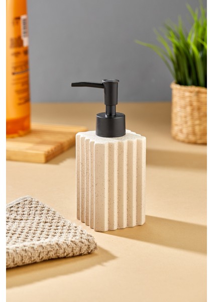 Modern Tasarım Sıvı Sabunluk - Şık ve Dayanıklı (Beton Görünümlü)
