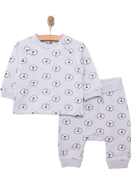 Yenidoğan Zıbın-Rahat Bel Patiksiz Alt 2li Takım Unisex