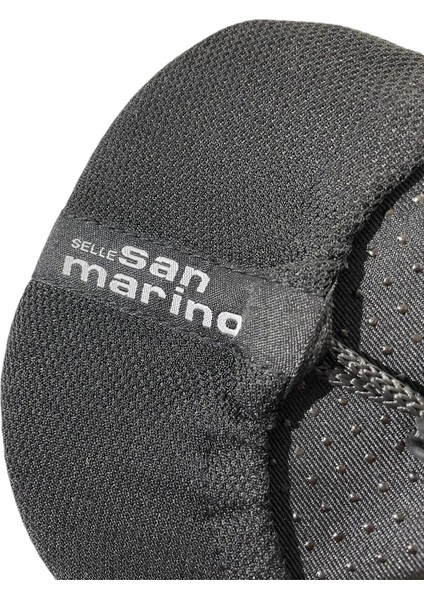 San Marino SM-C02 280X160 mm Bisiklet Jelli Sele Kılıfı - Siyah